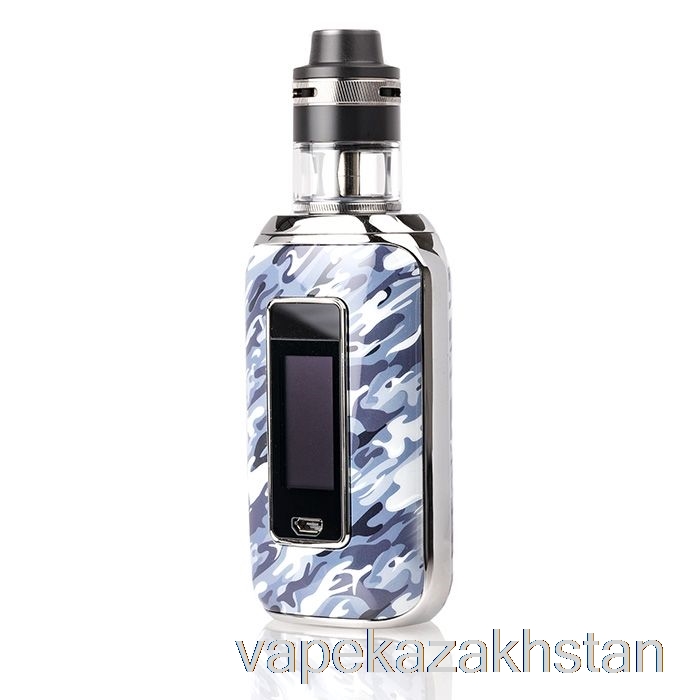 Vape Kazakhstan Aspire Skystar Revvo 210W Touch Screen Starter Kit Blue Camo